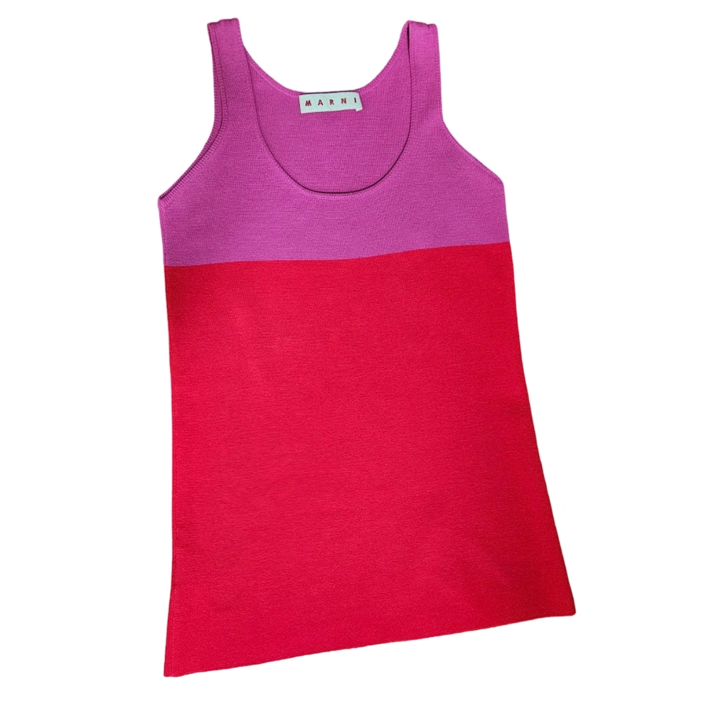 Marni sweater dress sleeveless